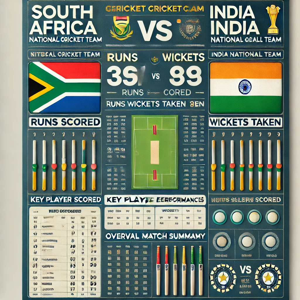 south africa national cricket team vs india national cricket team match scorecard