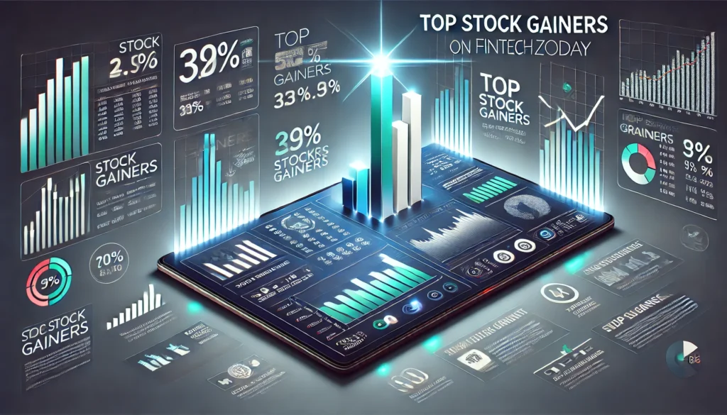 fintechzoom.com top stock gainers today